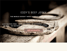 Tablet Screenshot of eddysbeefjerky.com